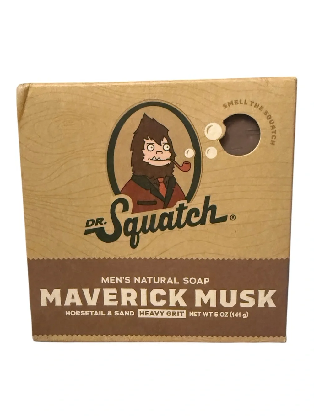 Dr. Squatch Maverick Musk Men’s Natural Soap - Brown